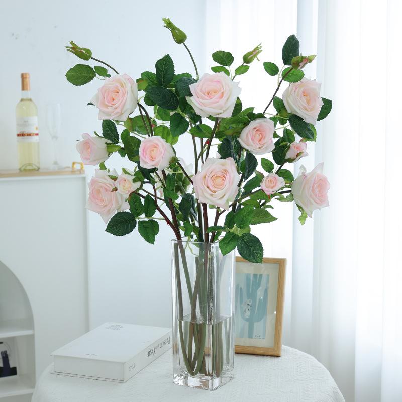 Simulation Moisturizing Feel Rose Living Room Home Decoration Flower