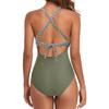 One-piece SSwimsuit for Women, European and American Backless Splicing Sexy Bikini Swimsuit