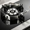 Gas Stove Cookware Support Rings, Rustproof Steel Gas Stove Windshield, Gather Fire Hood, Heat Saving for Home Cooking
