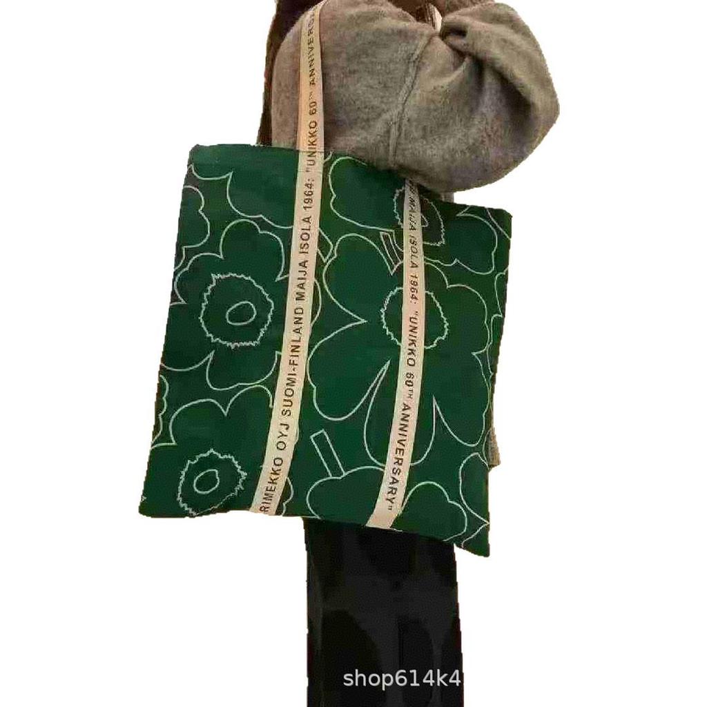 Eco-friendly Large Canvas Shoulder Bag for Women - Niche Fashion and Mom-Friendly