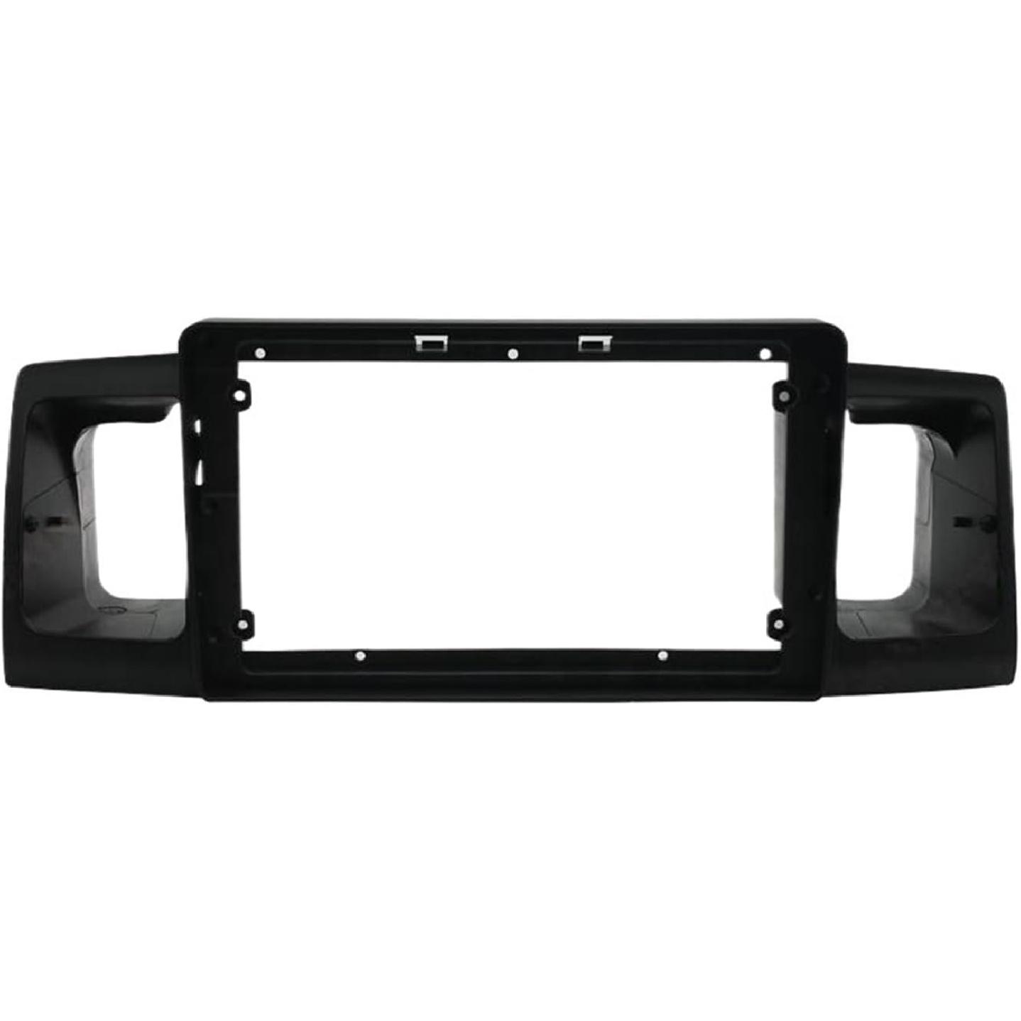 Car Radio Fascia 9 Inch Car Radio Fascia Panel Fit for Toyota Fit for Corolla EX 2007-2012 2013+ Stereo Frame (Color : 13-17 Black Frame), HONGF 13-17 Black Frame