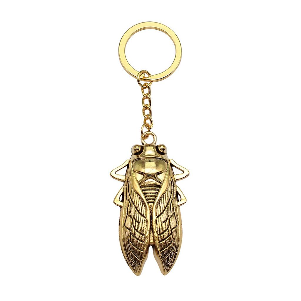 Breloc cu Charm Libelulă și Albină Pandantive Fluture Inel pentru Chei Inel de 28mm