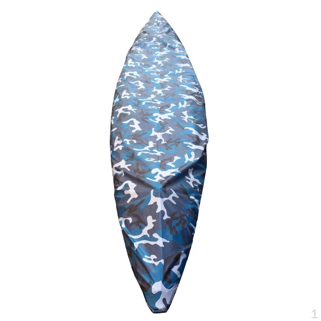 

Camo Waterproof Kayak Canoe Boat Storage Cover Multiple Size 2.1 - 2.5m