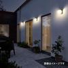 Takasho ExLights Solar Wall Light META Dark Gray, Outdoor Security Sensor Light, Bright, Long-Lasting Light for Entryways, ABS Resin and Polyethylene,
