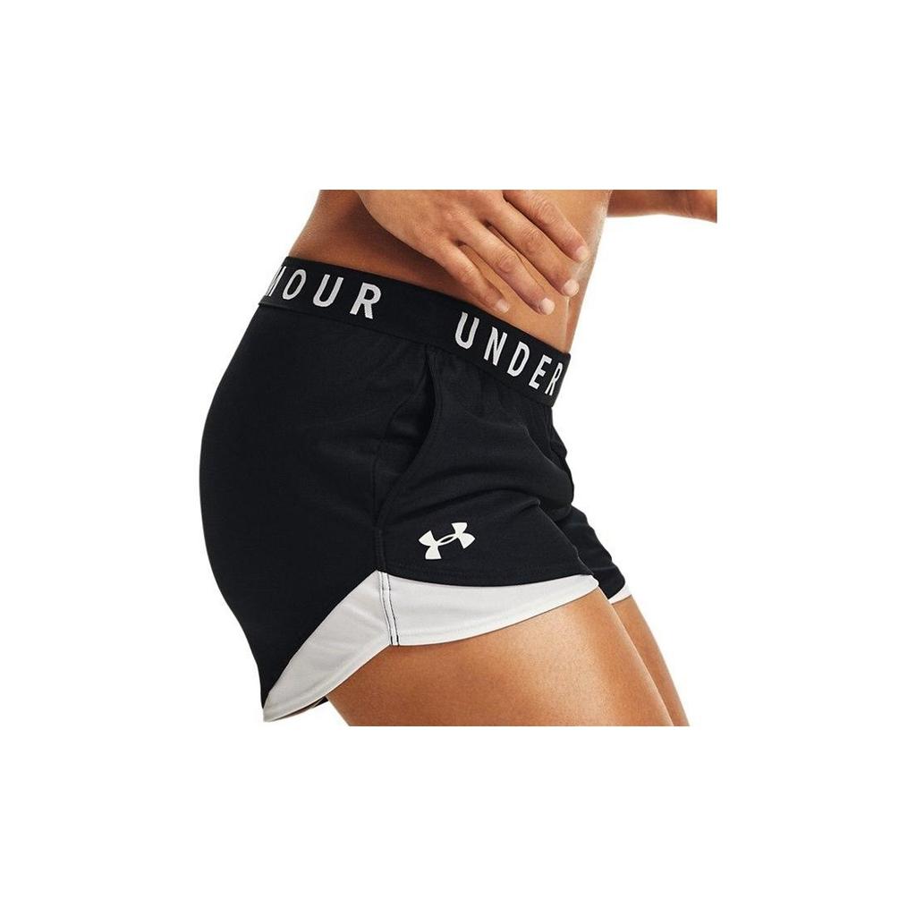 Under Armour Play Up 3.0 Training Shorts Women Bottoms Black 1344552-002