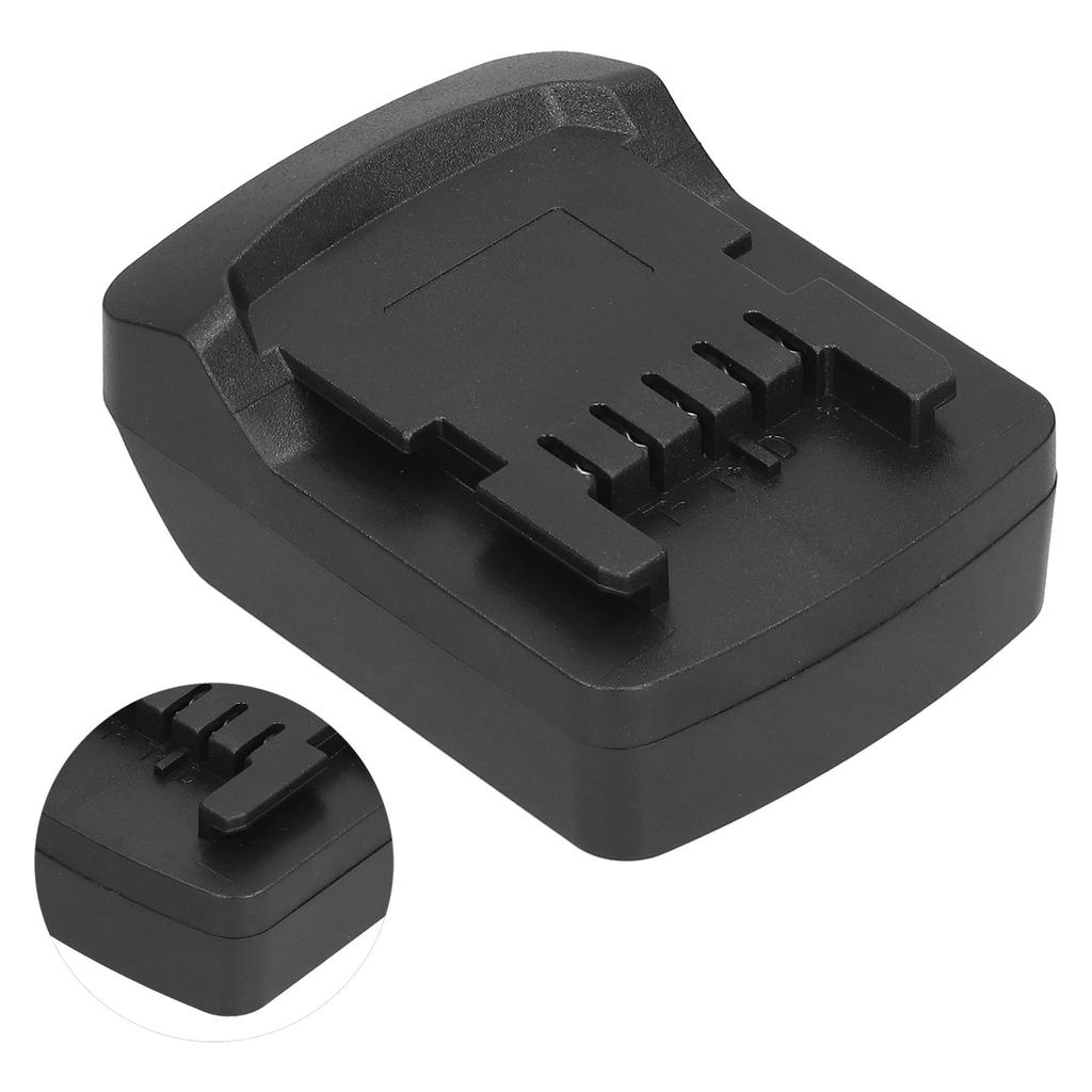 Battery Adapter Mount Connector for Milwaukee M18 Convert for Metabo 18V Lithium Battery