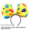 Adult Kids Prom Party Clown Dress Up Props Oversized Butterfly Bow Tie Clown Tie Headgear