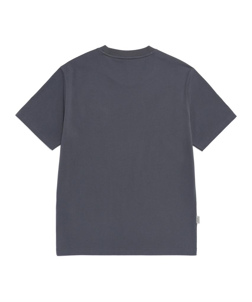 NATIONALGEOGRAPHIC N265Uts910 Neod Small Logo Short Sleeve T-Shirt Iron Grey
