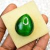 100 ct Pear Cabochon Cut Green Natural Cat'S Eye Loose Gemstone for Jewelry Making and Crafts
