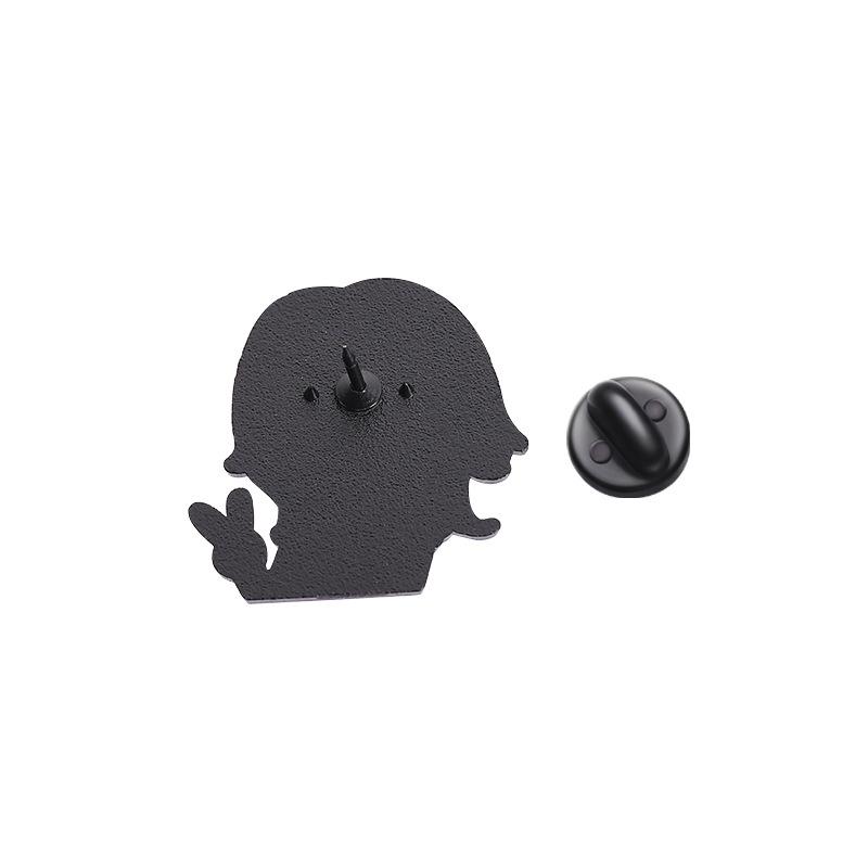 Comic Girls Nana Enamel Pin Classic Japanese Anime Character Brooches Lapel Backpack Badge Cartoon Jewelry Gift