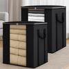 Folding Quilt Clothes Storage Bag Extra Large Clothes Storage Bins Blanket Storage Bags For Home