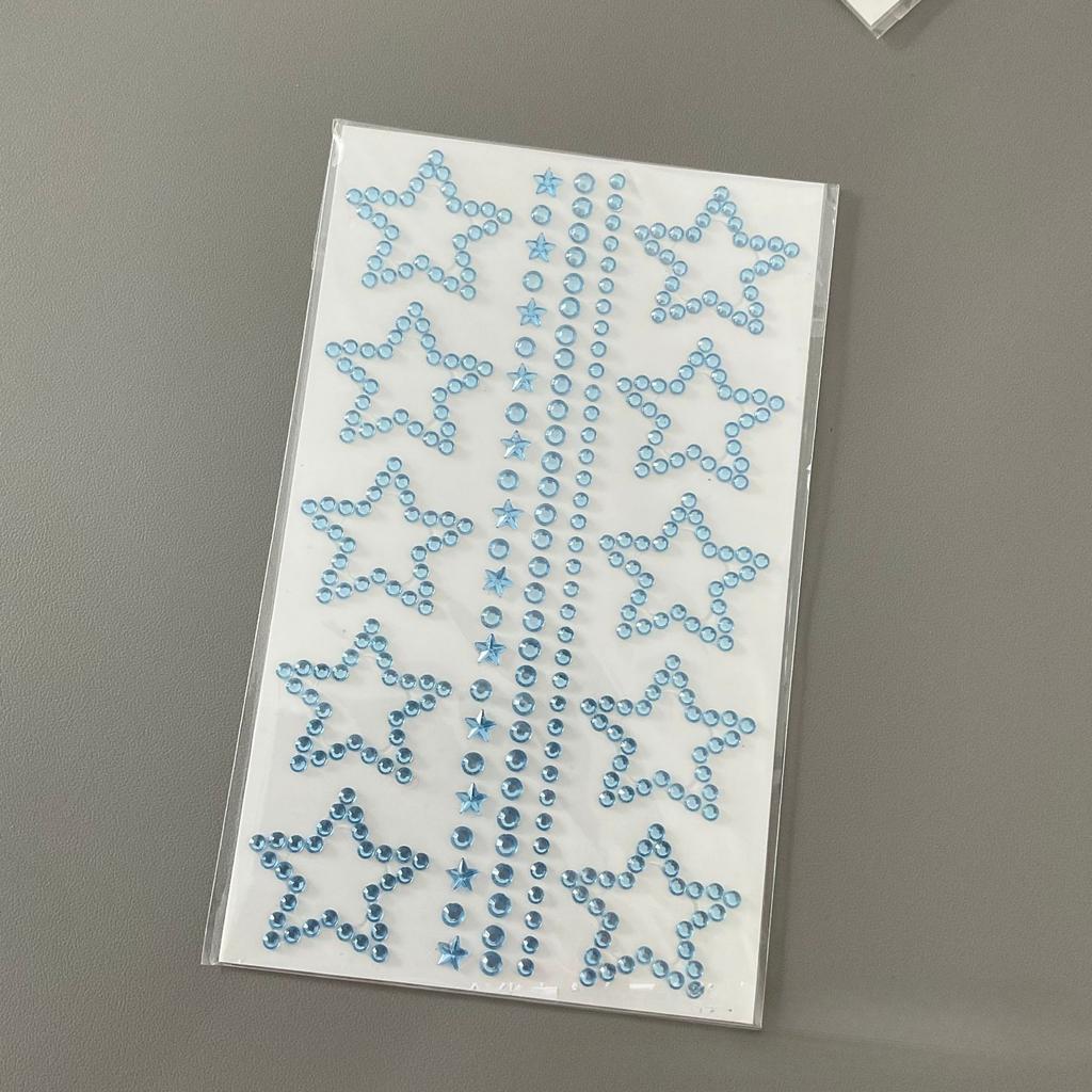 3D Stereo Strass Scrapbook Journal Aufkleber Glänzendes Herz DIY Dekor Aufkleber für Mädchen Koreanische Mode Aufkleber Studentenbedarf