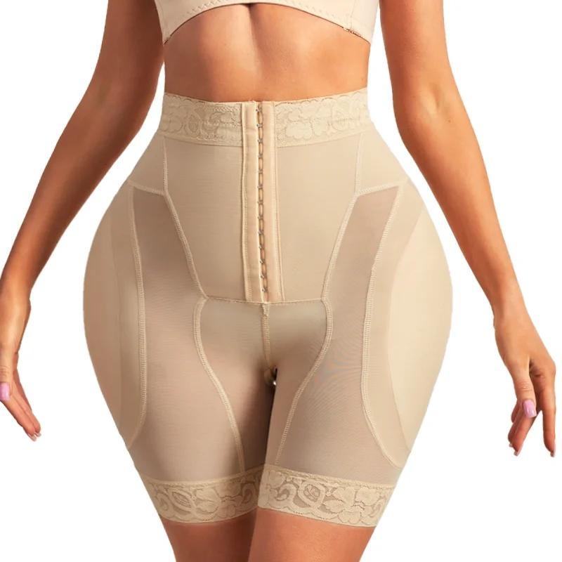 Women High Waist Hip Pad Shaper Panties Padded Hip Enhancer Shapewear Shorts Breathable Butt Lifting Body Shaper Push Up Panties