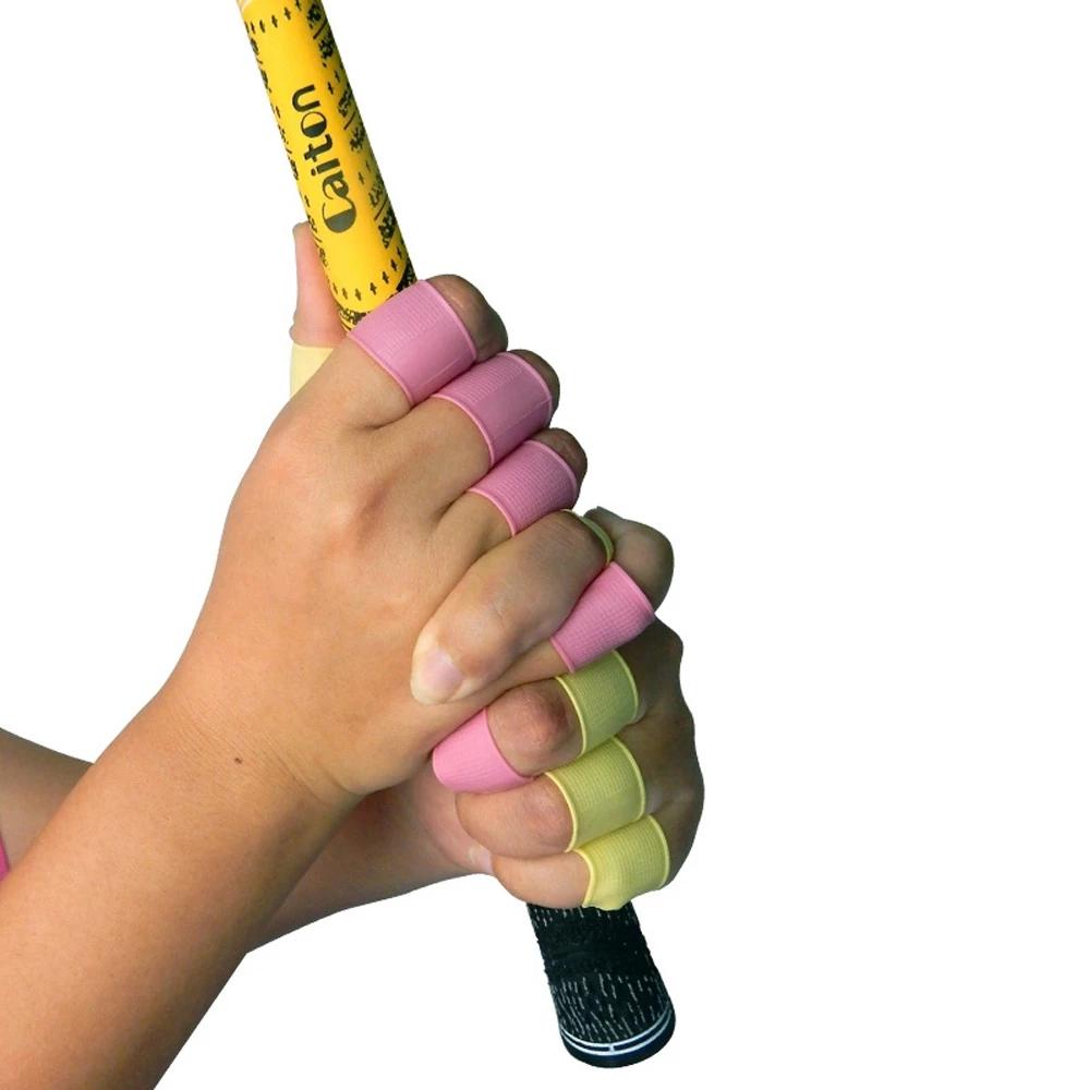 Grip Support Silicone Protector Grip Golf Finger Sleeve Hand Protector Golf Finger Protective Cover