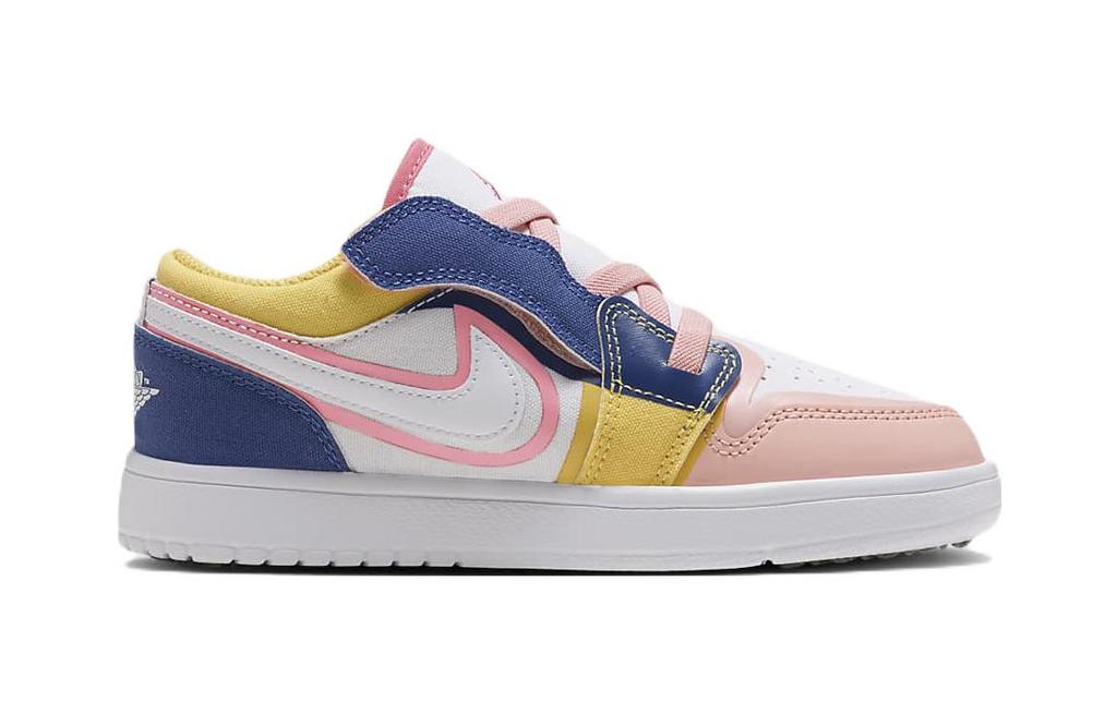 Jordan 1 Low ALT SE White French Blue Topaz Gold Coral Chalk (PS)