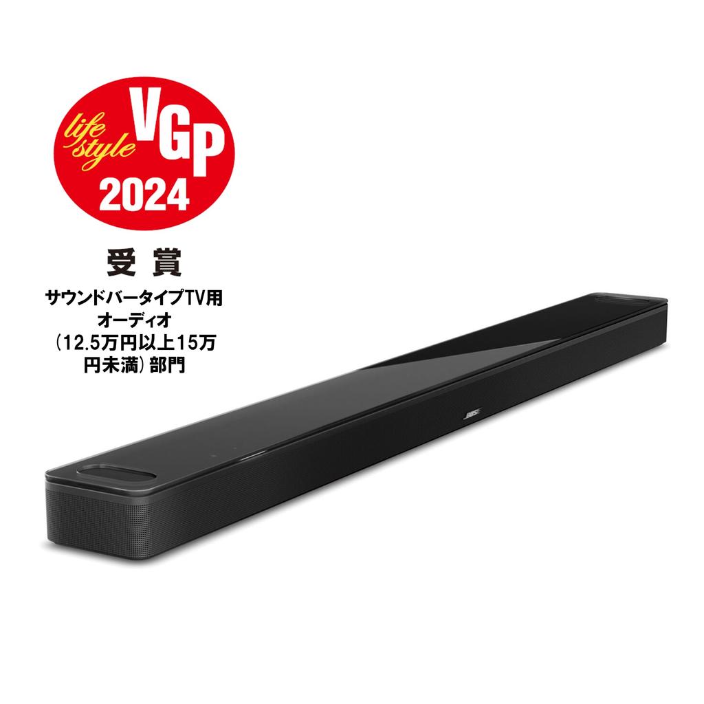 Bose Smart Ultra Soundbar Smart Soundbar Dolby Atmos Compatible Connection Amazon AI Dialog Mode Compatible Black Bluetooth, Wi-Fi Alexa,