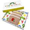 Hayashi Towel Gift Compact Bath Towel 50 X Face Towel 34 X and Hand Towel 34 X 3 Towels of The Very Hungry Caterpillar Yum Yum Yum Set (approx.
