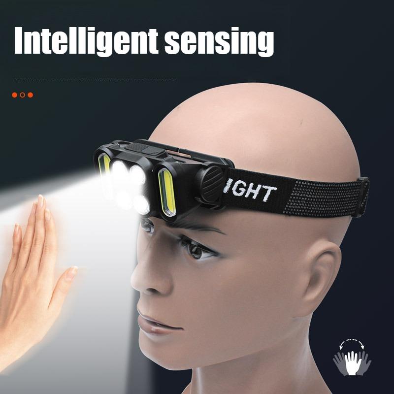 Ultra Bright LED Headlights, Three Styles of Head Mounted, Suitable for Camping, Fishing, Hiking, Emergency Lighting, Camping Equipment, Durable