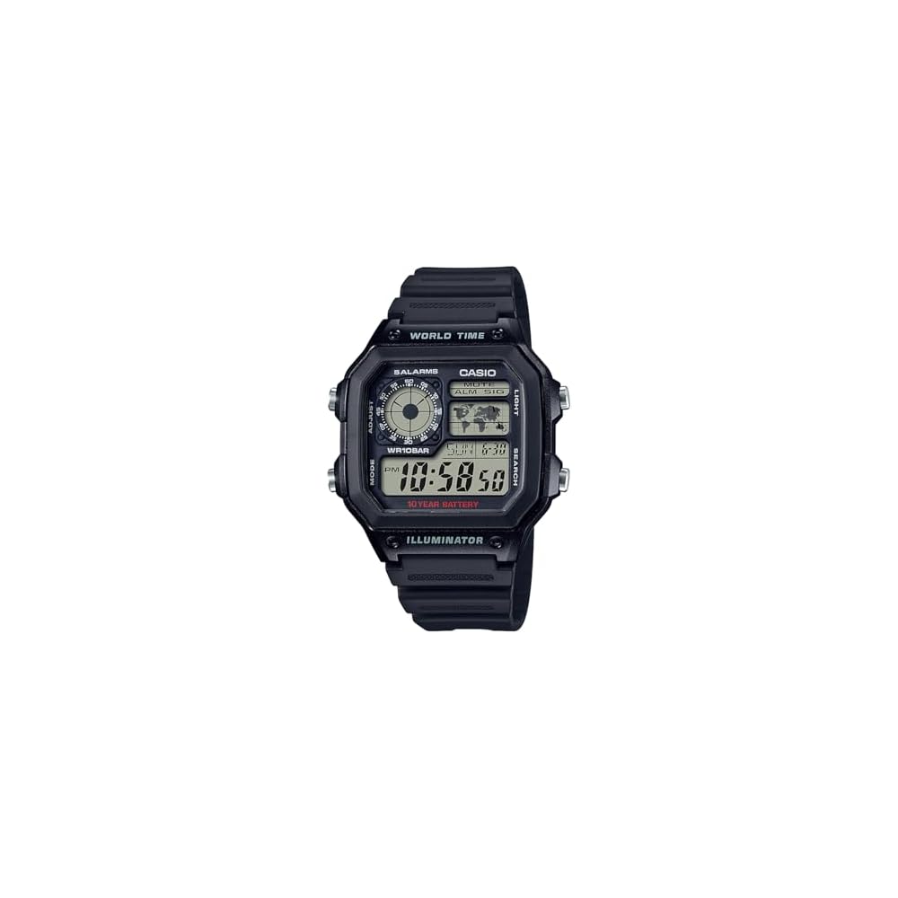 [Casio] Casio Collection Watch 【Domestic Genuine Product】AE-1200WH-1AJH Men s Black