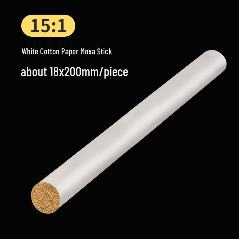 50:1 Gold Moxa Sticks - Three-Year Aged Rolled Mugwort for Moxibustion Therapy