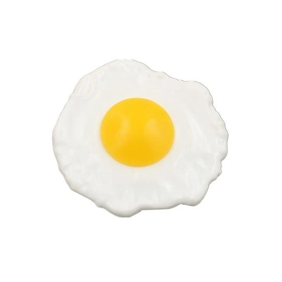 

Stress Relief Fried Egg Toy Slow Rising Sesame Egg Squeeze Sensory Toy Simulated Food Fidget Toy Decompression
