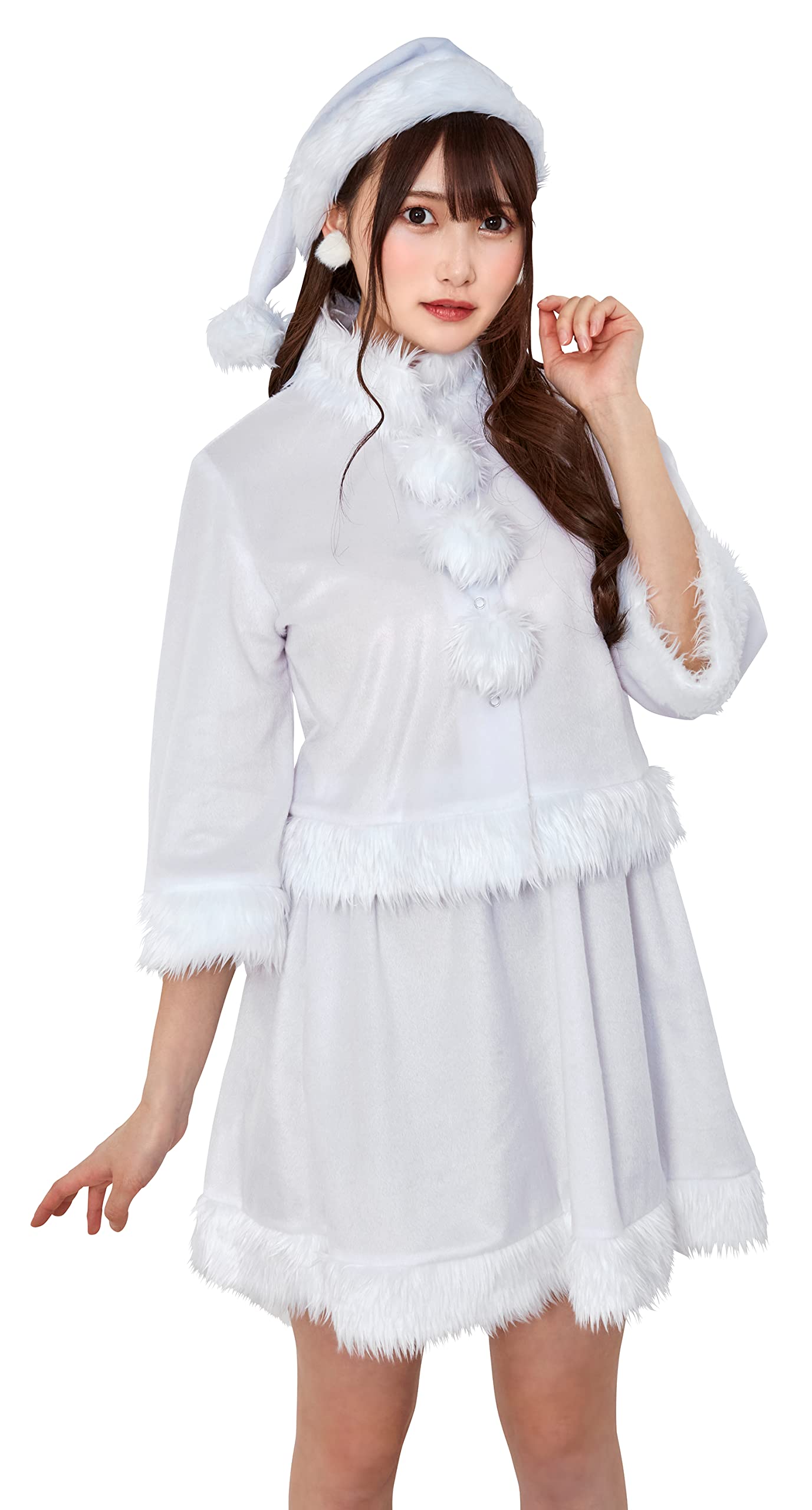 

Clearstone Mimi Noel Cosplay Christmas Basic Santa White Women s
