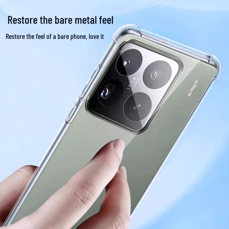 Xiaomi 15 Pro Transparent Shockproof Phone Case