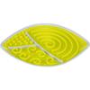 Assiette à lécher - TRIXIE - Ovale 28x21cm - Jaune - Anti-dérapante - Pour chien
