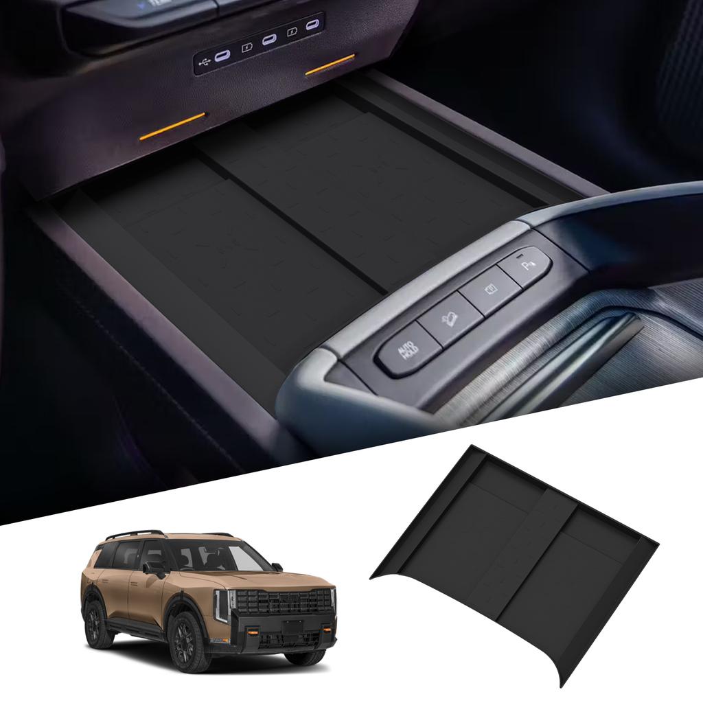 Smabee for Geely EX2 Max 2024-2026 (Not Fit EX2 Pro) Car Mobile Wireless Charge Anti-Slip Mats Interior Accessiories Black