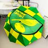 Nor-wich Football Club Crest Umbrella 8-Frame for Travel, Camping, Casual Lightweight Portable Umbrella, Essential for Every Family Holidays Gift