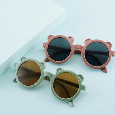 Dětské brýle sluneční brýle dětské sluneční brýle medvěd trendy móda Xiaohongshu