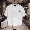 Summer Men Women Round Neck Short Sleeve Print T Shirt Breathable Sport Tops