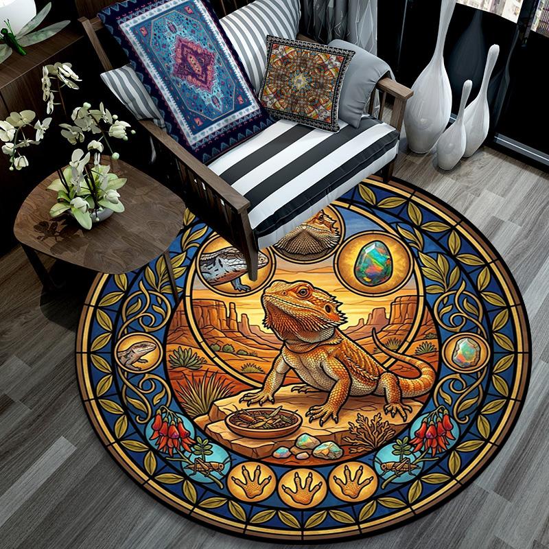 Bird Life Cycle Round Area Rug Under Office Chairs Bedroom Living Room Home Decor