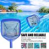 AIMOONSA Épuisette piscine maille extra fine 44×30 cm + perche aluminium 150 cm – kit nettoyage