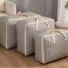 Thickened Household Large Capacity Portable Storage Bag Zipper Quilt Clothes Storage Bag Student Waterproof Duffel Bag