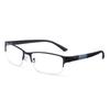 Metal Anti-blue Light Reading Glasses Farsighted Eyeglasses Men Business Eyewear Diopter 0 +1.0 +1.5 +2.0 +2.5 +3.0 +3.5 +4.0