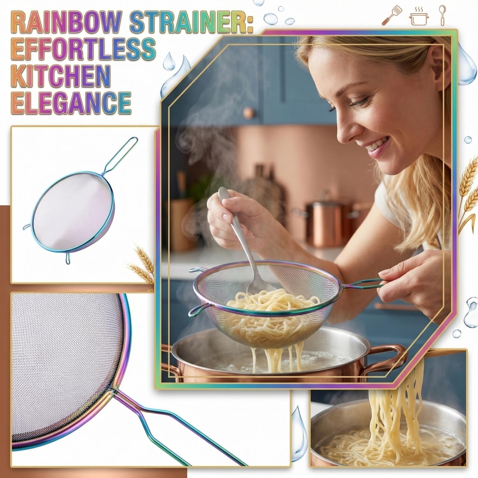 Stainless Steel Household Kitchenware Lo Mein Strainer one size