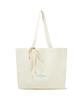 Covernat Woman Clover Heart Big Eco Bag Ivory