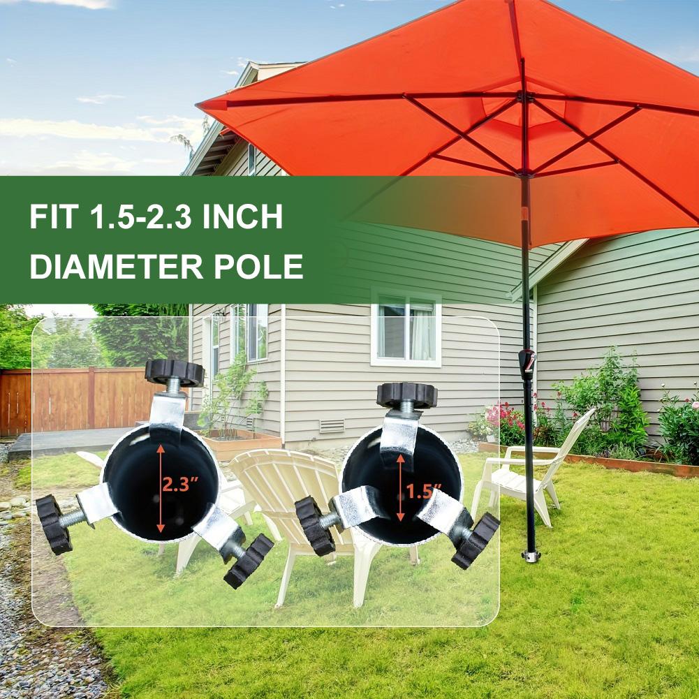 Beach Umbrella Sand Anchor Heavy Duty Umbrella Holder Metal Umbrella Stand Portable Umbrella Anchor Base