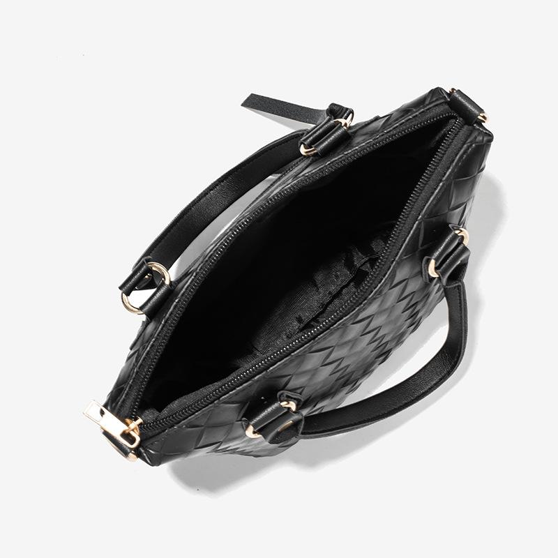 Women's bag new simple handbag plaid one shoulder fashion trend bag messenger bag one piece