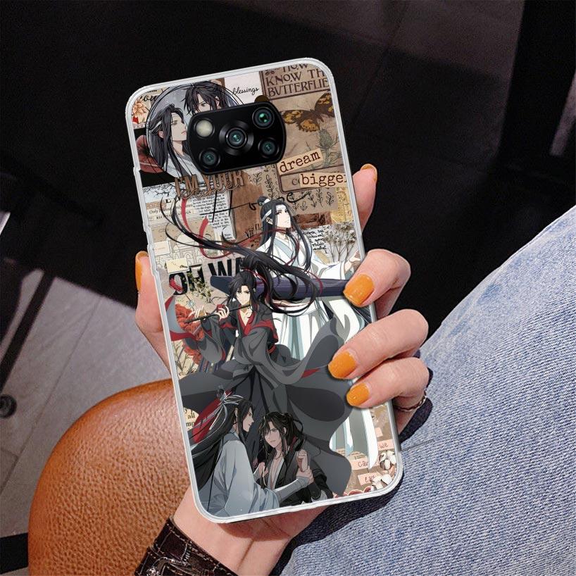 Mo Dao Zu Shi MDZS Manga Phnoe Case for Xiaomi Poco X5 X6 X7 Pro X4 Gt F7 Ultra M8 M7 Redmi 15C 15 13C 13 12C 12 Unique Cover Co