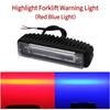 1 PIÈCE Feu d'avertissement pour chariot élévateur Lumière de délimitation LED Sécurité de zone Lumière rouge de recul Ligne 12-60V Étanche Universel pour voiture Chariot élévateur