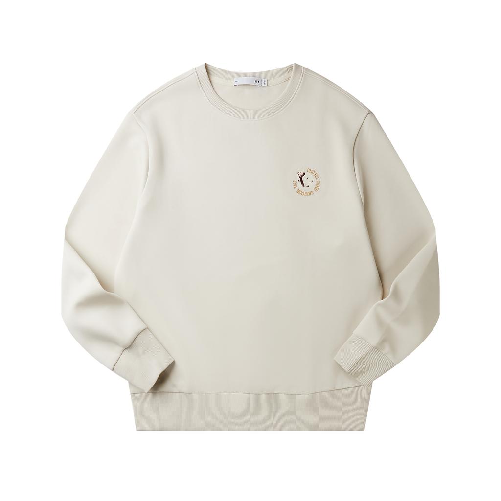 HLA Sweatshirts Men's Crew Neck Moderate Other HNZWW1H022A