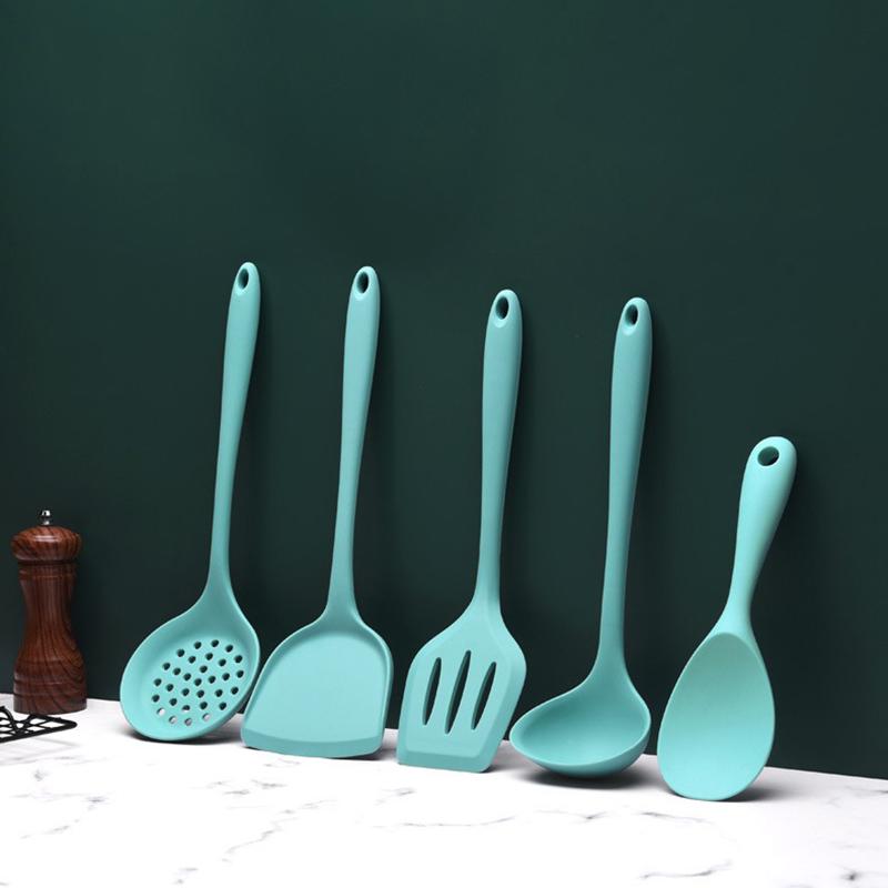 Silicone Kitchenware , Cream Scraper, Spatula, Oil Brush, Size Scraper Set Baking Tool,Non-Integrated Hand