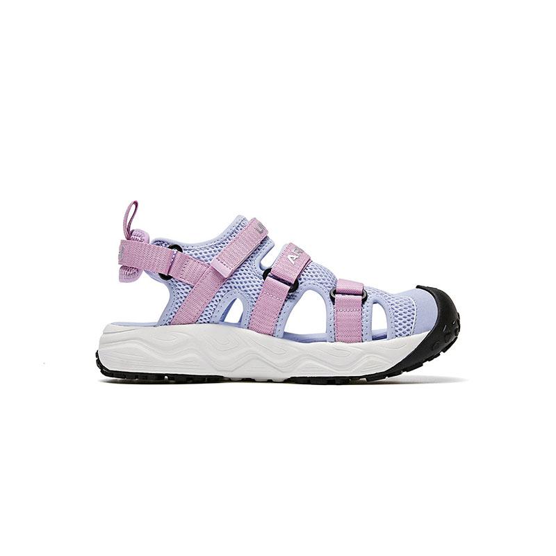 Under Armour Fabric Outdoor Water Shoes Non-Slip Wear-Resistant Breathable Quick-Dry Low-Top Sandals Kids Shoes Purple 2421507ZS