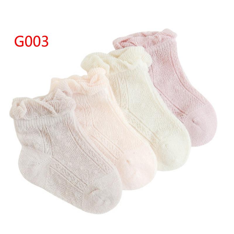 New Children's Socks Summer Mesh Thin Cotton Boys and Girls Short Baby Socks