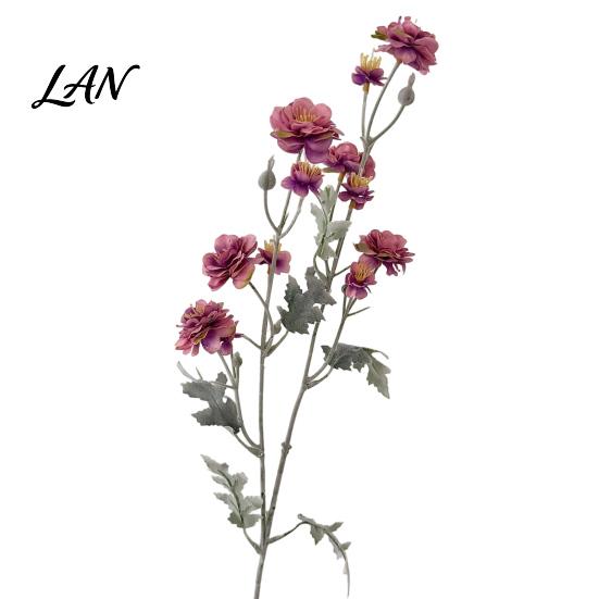 Silk Flowers for Interior Styling Artificial Camellia Flowers, Faux Floral Arrangement with Realistic Petals And Decorative Stems Home Adjustable