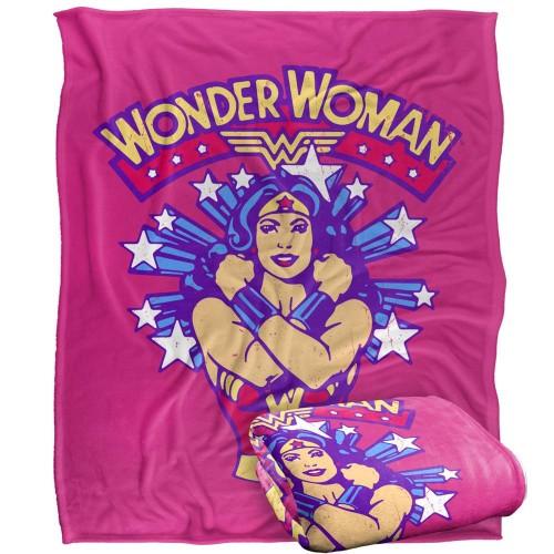 Wonder Woman Pose Blanket