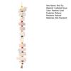 Yousheng Bird Gnawing Toy Colorful Beads Crisp Bell Relieve Boredom Bite Resistant Aid Digestion Parrot Toy for Pet Cage