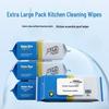 Extra Large Kitchen Cleaning Wipes for Range Hood - Thick and Absorbent